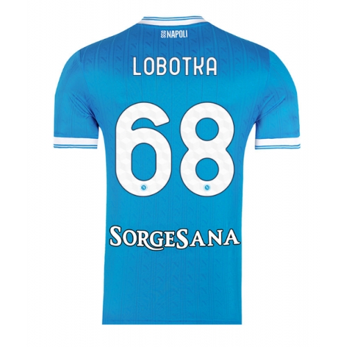 Billige Fotballdrakt SSC Napoli Stanislav Lobotka #68 Replika Hjemmedrakt 2025-26 Kortermet Billige Fotballdrakt SSC Napoli Stanislav Lobotka #68 Replika Hjemmedrakt 2025-26 Kortermet